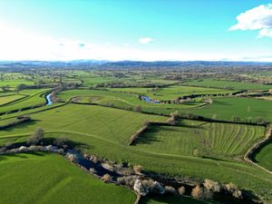 Supporting image for story: Riverside grassland near Shrewsbury for sale with guide price of £800,000