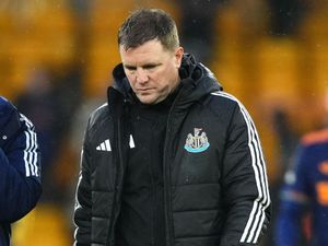 Supporting image for story: Eddie Howe frustrated as Newcastle held in goalless draw at rock-bottom Wolves