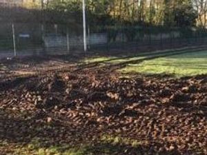 Supporting image for story: 'It’s like a mud bath' - Council digger damage criticised for state of football pitches in Shifnal