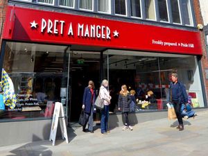 Supporting image for story: Pret reopens Shrewsbury store after sales forecasts and landlord support