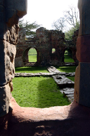 The ruins of Acton Burnell.