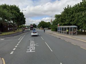 The incident took place in Halesowen Street, Oldbury. Photo: Google