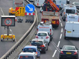 Supporting image for story: Nightmare M5 roadworks set to be completed by Christmas