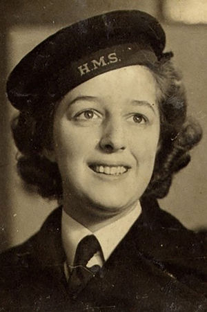 Royal British Legion photo of Ruth Bourne, during her military days.