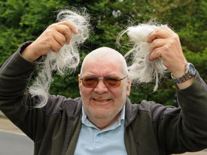 Supporting image for story: Man braves the shave for charity