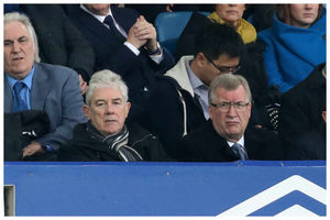 Martin Goodman, right, with Chairman John Williams.