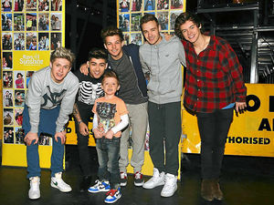 Supporting image for story: Jonah, 5, meets his pop idols One Direction
