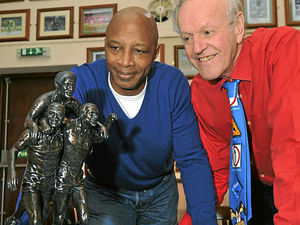 Supporting image for story: Cyrille approves West Bromwich Three Degrees statue model