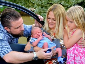 Supporting image for story: Mother gives birth in hospital car park while husbands hunts down wheelchair
