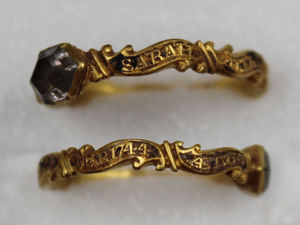 Supporting image for story: 'Exquisite' 278-year-old mourning ring discovered in 2019 linked to the wealthy Shropshire family