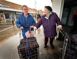 Mrs Perry and Iris Rotary
