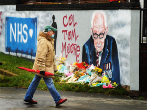 The mural is next to The Little Beech pub