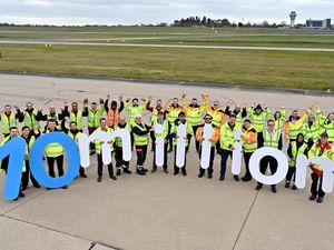 Supporting image for story: Surprise for airport's 10 millionth customer