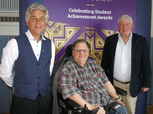 Supporting image for story: Sponsor throws down the gauntlet to student award winners