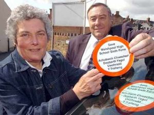 Supporting image for story: Car sticker campaign for Welshpool High School