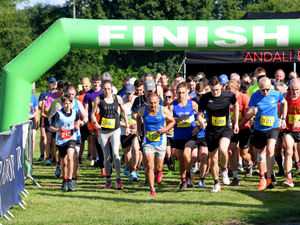 Supporting image for story: Watch as runners take on the annual Ludlow 10k and Half Marathon