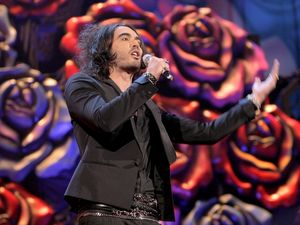 Supporting image for story: Russell Brand, Symphony Hall, Birmingham - review with pictures