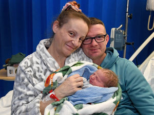 Supporting image for story: Christmas Day baby Bane puts family into seventh heaven