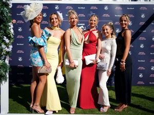 Racegoers on day three of the Randox Grand National Festival
