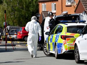The scene in Shrewsbury