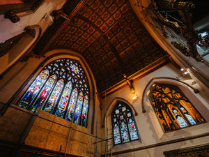 Supporting image for story: Grant to repair Shrewsbury cathedral's historic window