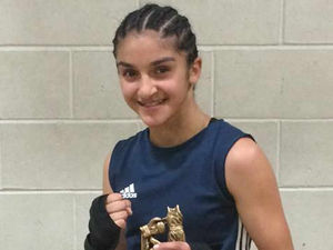 Supporting image for story: It's six of the best for Telford's Simran Kaur
