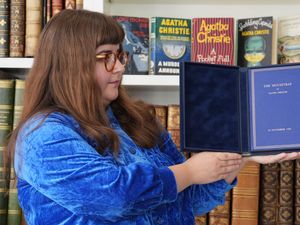 Supporting image for story: Richard Attenborough’s copy of Agatha Christie’s The Mousetrap up for sale