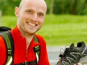 Supporting image for story: James sets himself marathon challenge
