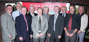 A team of prolific blood donors from Shropshire has been praised by medical chiefs after giving more than 1,000 pints, helping to save thousands of lives.The National Blood Service (NBS) has paid tribute to the 14 "national treasures", who come from all over Shropshire, after they clocked up 1,096 donations between them.