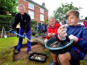 Supporting image for story: Possible remains of earlier building found in archaeological dig at Albrighton - in pictures
