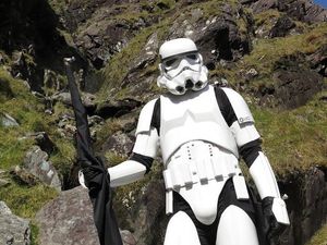 Supporting image for story: Whitchurch Star Wars stormtrooper Ashley scales another peak on charity mission 