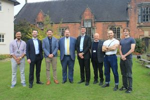 Celebrating the opening of Great Wave AI’s Lichfield office at District Council House.