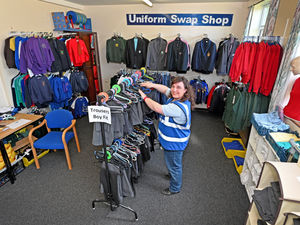 Supporting image for story: Swap shop helping Wolverhampton families with uniforms from 58 city schools