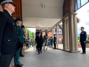 Supporting image for story: Guard of honour at funeral of special constable after death aged 52