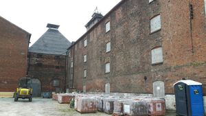 Orders of bricks have been delivered to the site