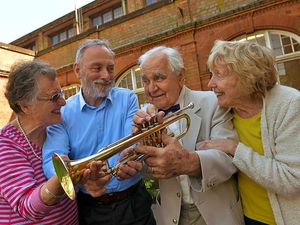 Supporting image for story: Lichfield concert band showing a touch of brass at Darlaston Town Hall