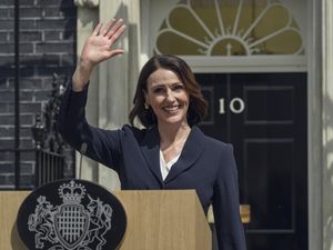 Supporting image for story: First look at Suranne Jones as prime minister in Netflix project Hostage
