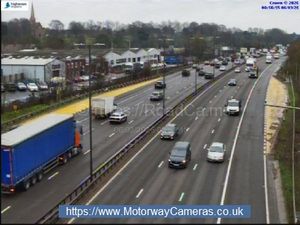 Supporting image for story: Hard shoulder closed on M6 between Birmingham and Walsall due to broken down vehicle
