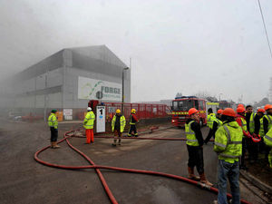 Supporting image for story: Inferno tears through Kidderminster firm