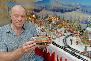 John Nicholls' Christmas display
