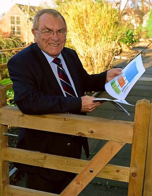 League of friends chairman Peter Corfield