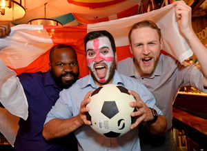 Sergio and staff Stephen Green and Will Hickman are all raring to go