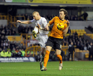 Wolverhampton Wanderers' Kevin McDonald (right)