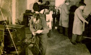 Tom Allcott in the 1950s