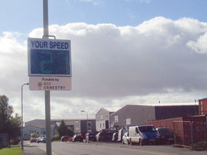 Supporting image for story: New speed warning signs welcomed on industrial estate 