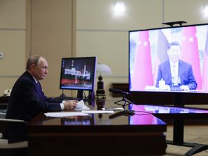 Supporting image for story: Russia’s Putin and China’s Xi discuss their close ties after Trump inauguration