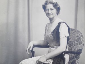 Supporting image for story: Stunning dress once worn by historic Shrewsbury Major to go on display at Soldiers of Shropshire Museum