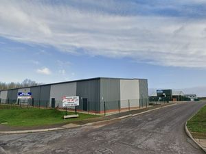 Supporting image for story: 100 square metres of rubbish alight at industrial estate near Oswestry
