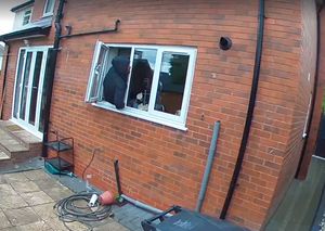 The pair made off with cash