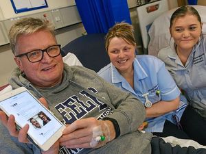 Supporting image for story: Mike live tweets running commentary on his hip operation at Oswestry Orthopaedic Hospital